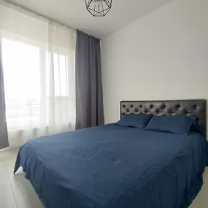Luxury 2 Free Parking Air Conditioning Espresso Netflix Superb Modern Bright View Balcony Self Check In Militari Bucureşti